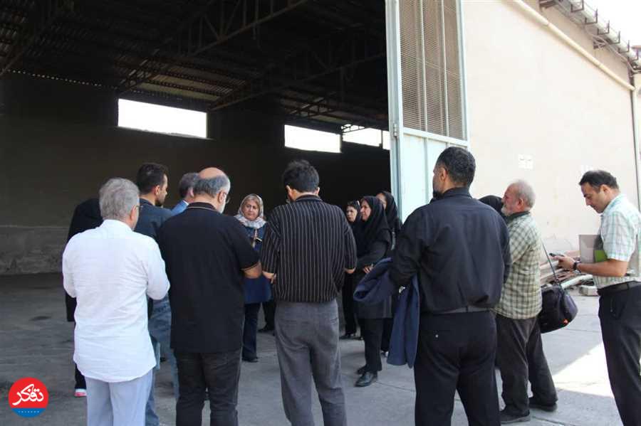 بازدید خبرنگاران مرکز استان از کارخانه آرد «گندم طلایی» نکا