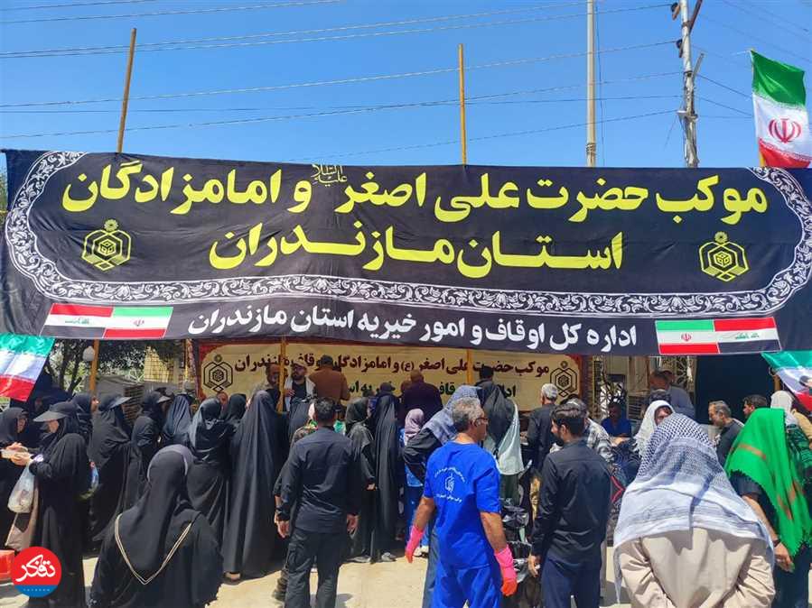 توزیع روزانه ۵ هزار پرس غذای گرم بین زائران حسینی در سامرا 