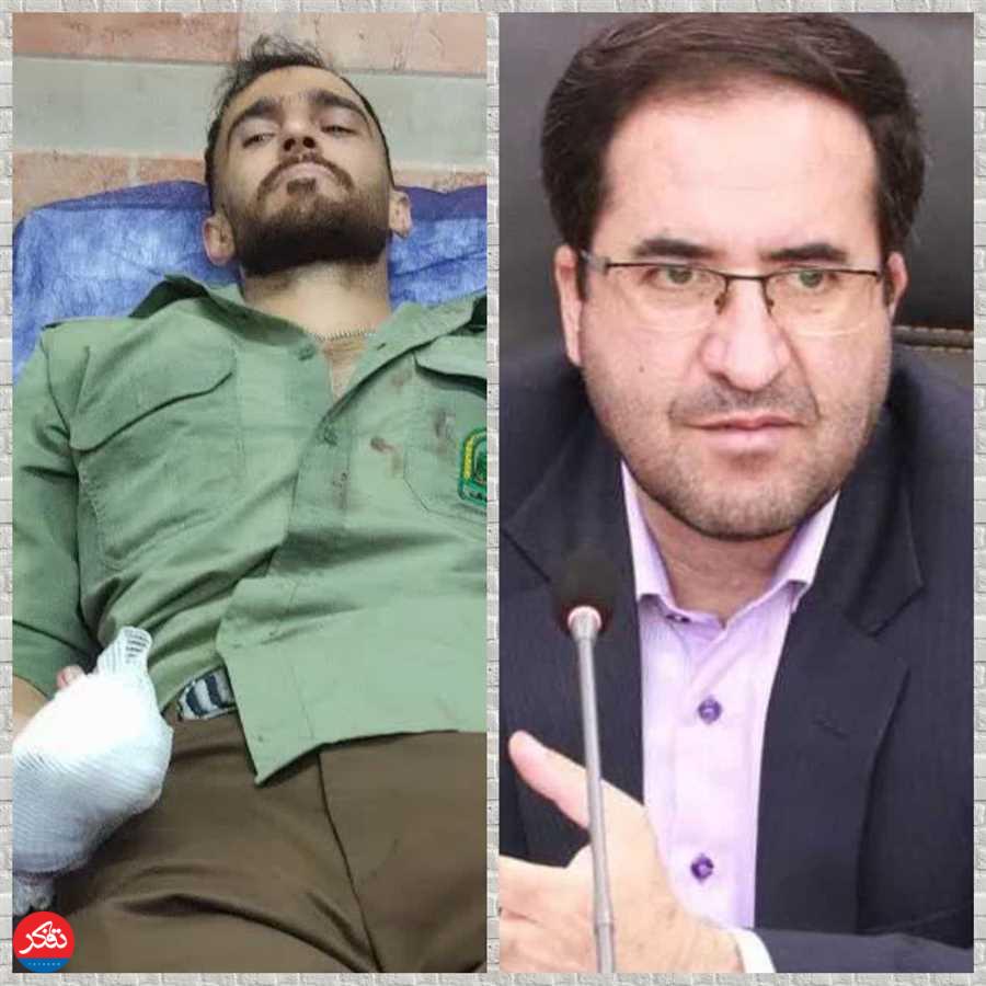 تماس تلفنی با جنگلبان مصدوم پس از حادثه تلخ بابل