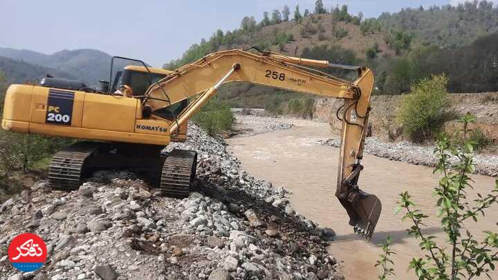 لایروبی ۷۰ کیلومتر از رودخانه‌ها آمل و فریدونکنار