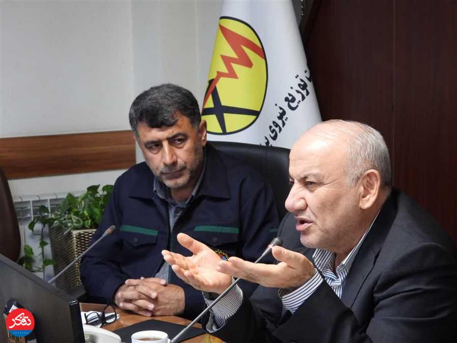 حضور استاندار مازندران در شرکت توزیع برق استان 