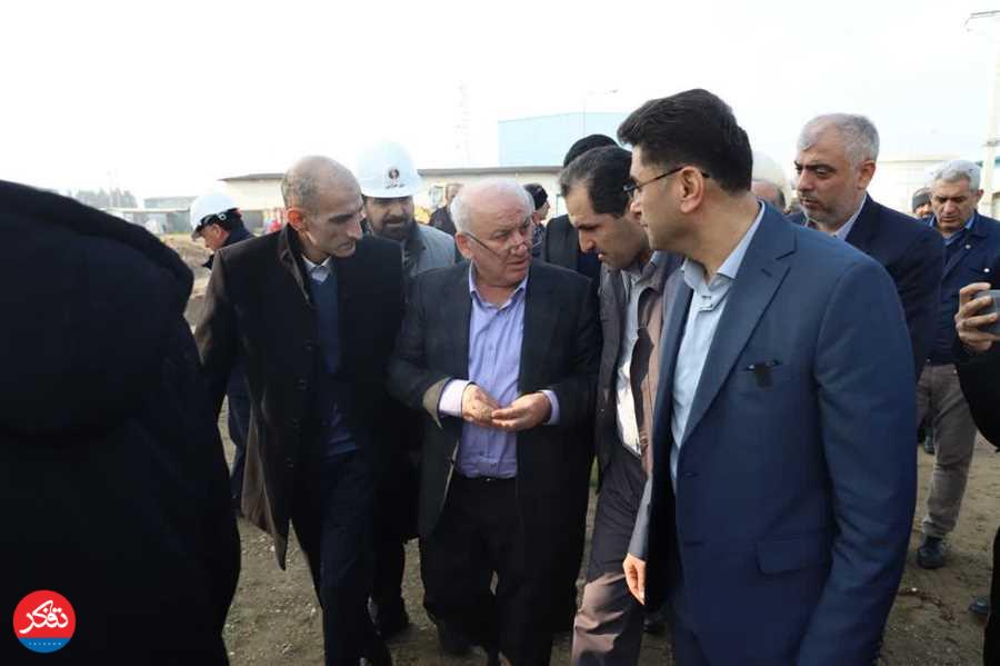 بازدید استاندار مازندران از نیروگاه شهید سلیمی نکا