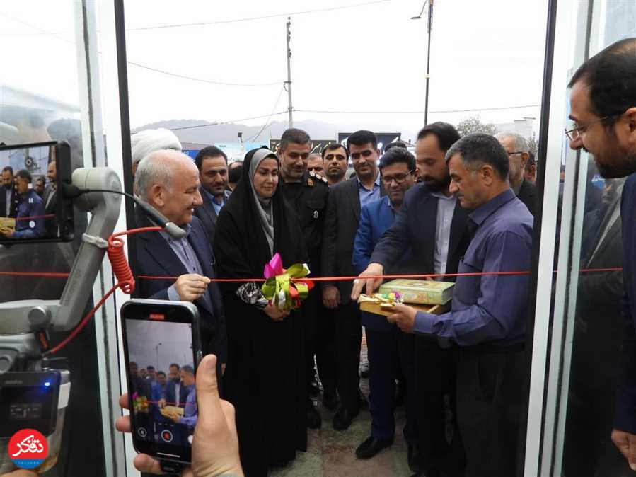 افتتاح مجتمع اداری شهدای سوادکوه شمالی