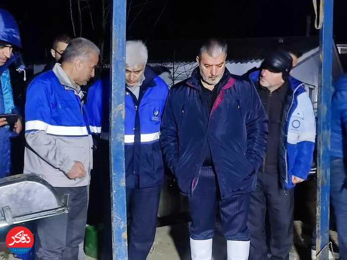 حل مشکل آب آشامیدنی مشترکان چالوس با تعمیر شبکه