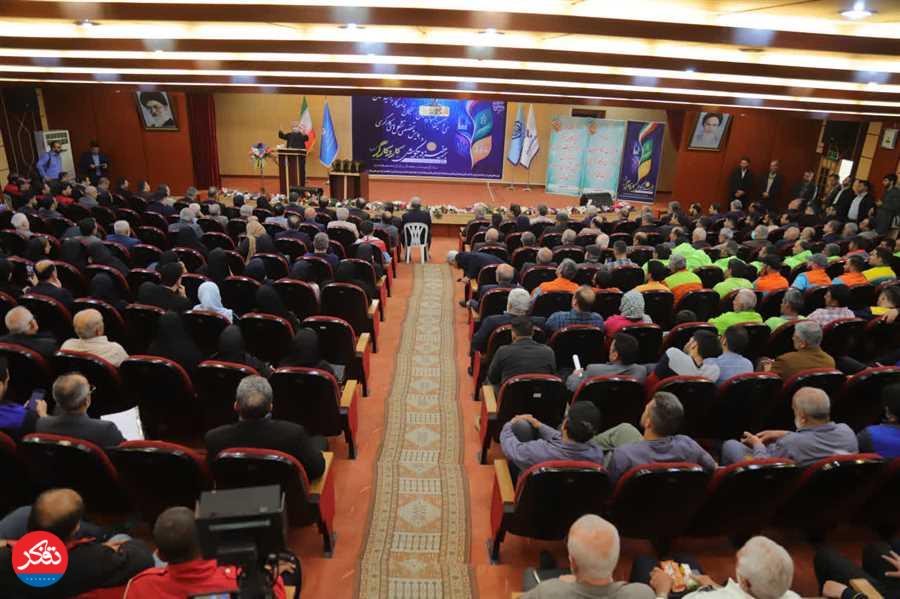 مراسم شاخص استانی روز کارگر و تجلیل از نخبگان کار و تولید مازندران