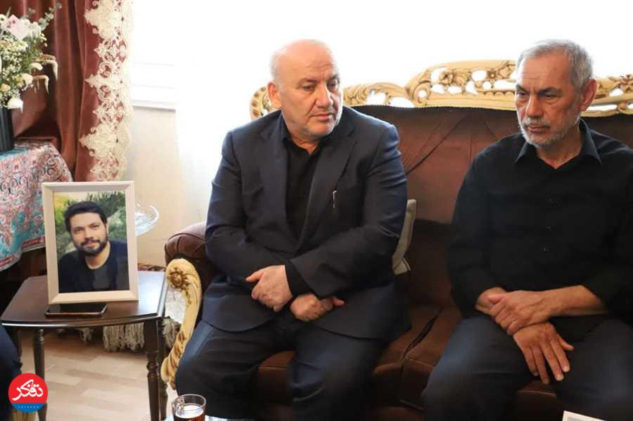دیدار استاندار مازندران با خانواده شهید «محمدرضا ذاکریان امیری»