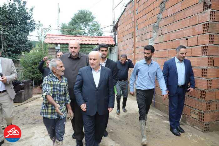 خسارت سیل تنها در شهرستان ساری 4 همت برآورد می‌شود
