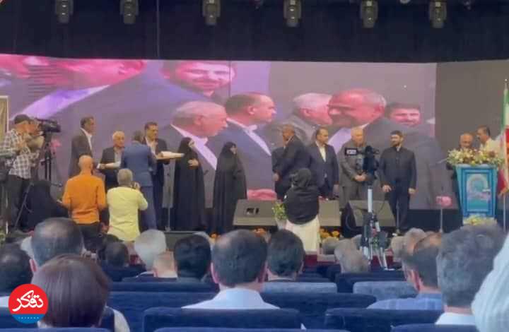 تجلیل از محبوب رضایی، خیّر مدرسه‌ساز اهل سوادکوه شمالی